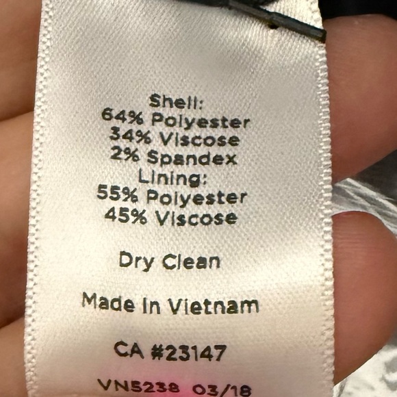 Talbots Glen Plaid Blazer Classic Workwear Jacket Gray Black Pink Trim Size 16 - Picture 8 of 9